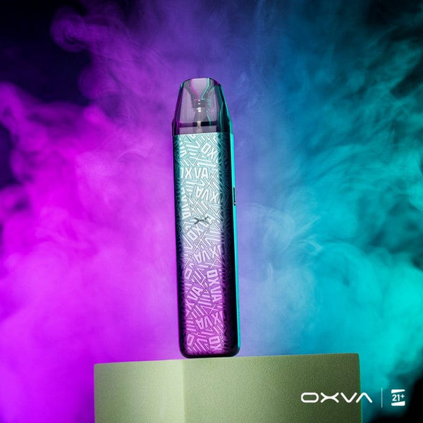 OXVA XLIM SE Classic 25W vape pod system with sleek design and compact size, featuring a refillable pod and adjustable airflow.