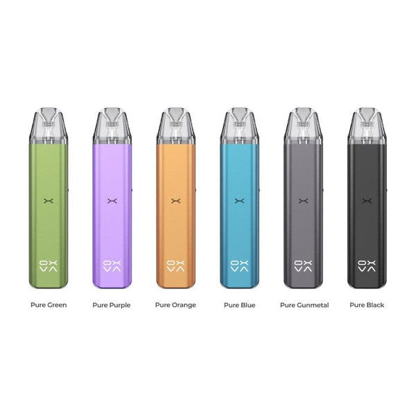 OXVA XLIM SE Classic 25W vape pod system with sleek design and compact size, featuring adjustable airflow and replaceable pod.