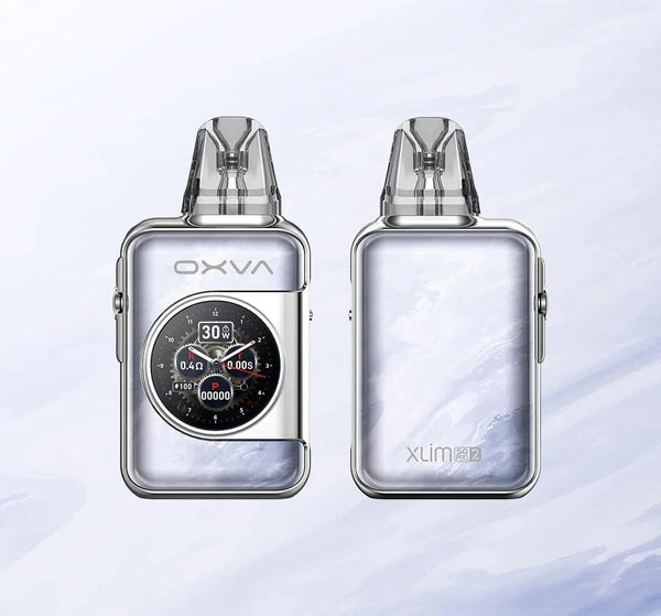OXVA XLIM SQ Pro 2 30W Pod System hardware, compact vaporizer device with sleek design and adjustable wattage.