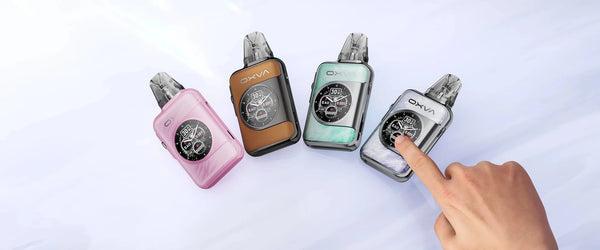 OXVA XLIM SQ Pro 2 30W pod system hardware with sleek design and compact size, ideal for vaping on the go.