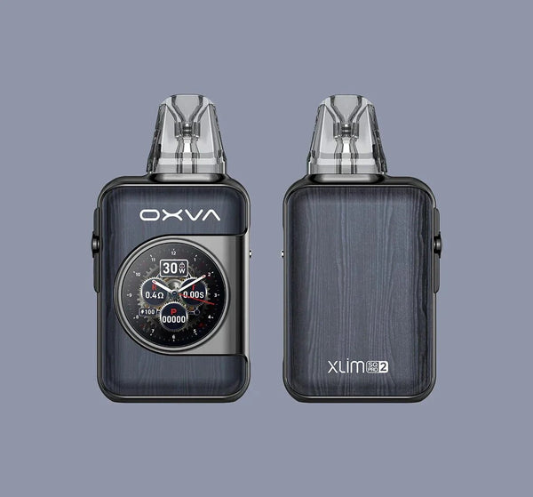 OXVA XLIM SQ Pro 2 30W pod system vape device with sleek design and compact hardware for easy vaping.
