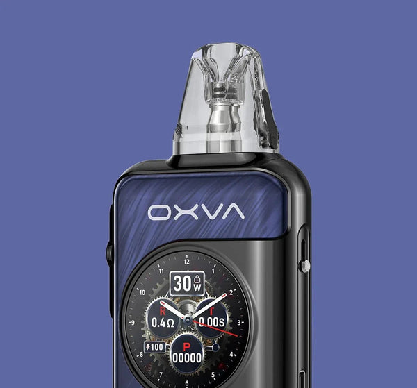 OXVA XLIM SQ Pro 2 30W pod system hardware, compact vape device with sleek design and adjustable wattage.