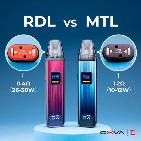 OXVA XLIM Top-Fill V3 vape replacement pods showing the pod design and fill port for easy refilling.