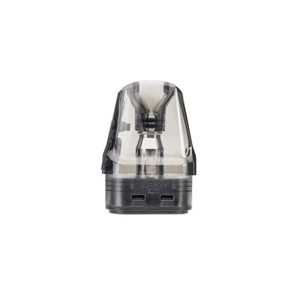 OXVA XLIM Top-Fill V3 vape replacement pods, clear plastic with mouthpiece, designed for easy filling and use