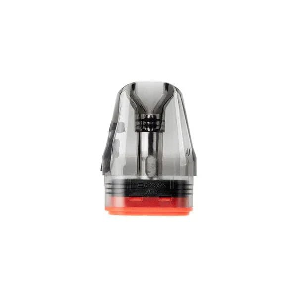 OXVA XLIM Top-Fill V3 replacement vape pods showing clear e-liquid chambers and mouthpiece for easy refilling.