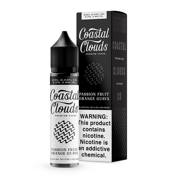 Passion Fruit Orange Guava - Coastal Clouds - 60mL - Big D Vapor