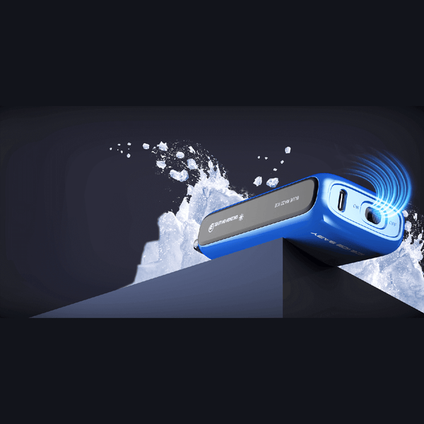 Pillow Talk IC40000 Ice Controllable Disposable Vape with 5% nicotine, sleek design and visible branding.