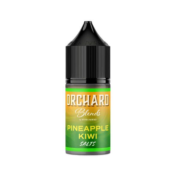 Pineapple Kiwi SALT e-liquid by Five Pawns, Orchard Blends 30mL, with tropical pineapple and fresh kiwi flavors.