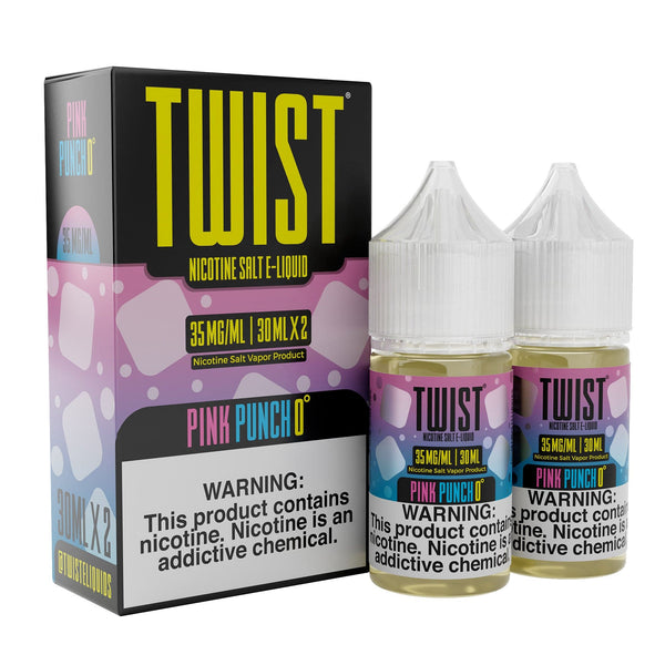 Pink Punch 0° (Pink 0°) SALT - Twist E-Liquids - 60mL