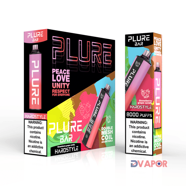 Plure Bar 8000 Puff Disposable with LED Display