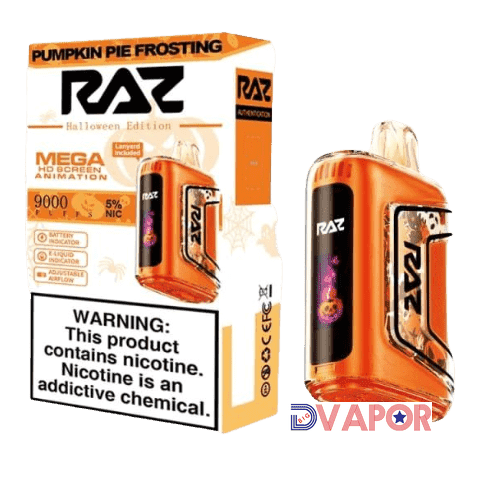 RAZ TN 9000 9000 Puff 5% Disposable with Mega HD Screen Animation
