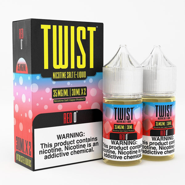Red 0° SALT - Twist E-Liquids - 60mL