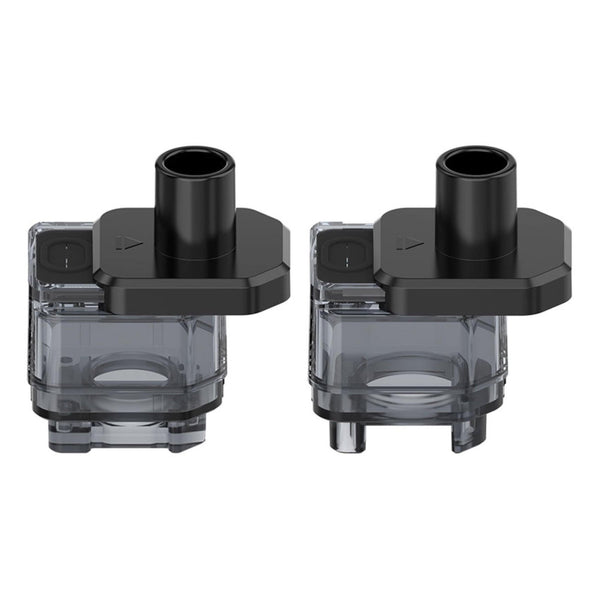 SMOK G-Priv replacement pods for vaping device, clear plastic with mouthpiece and fill port, designed for SMOK hardware.