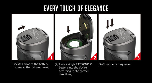 SMOK MAG Solo Starter Kit hardware with sleek design, featuring the mod and tank for vaping enthusiasts.