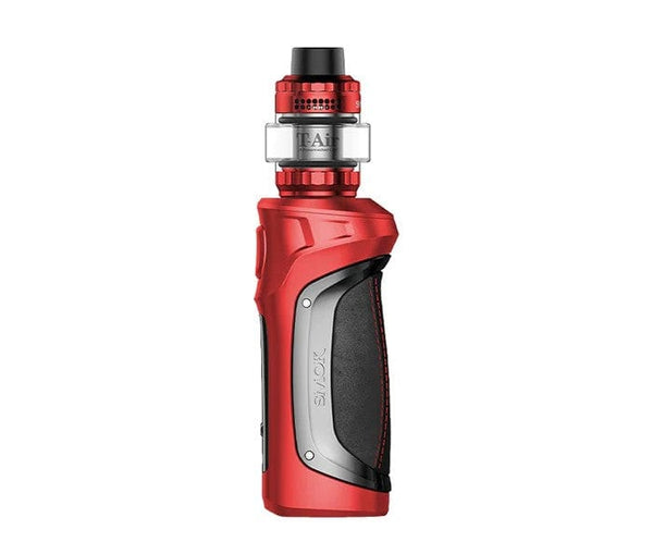 SMOK MAG Solo Starter Kit hardware with ergonomic design, black finish, and adjustable airflow for vaping.
