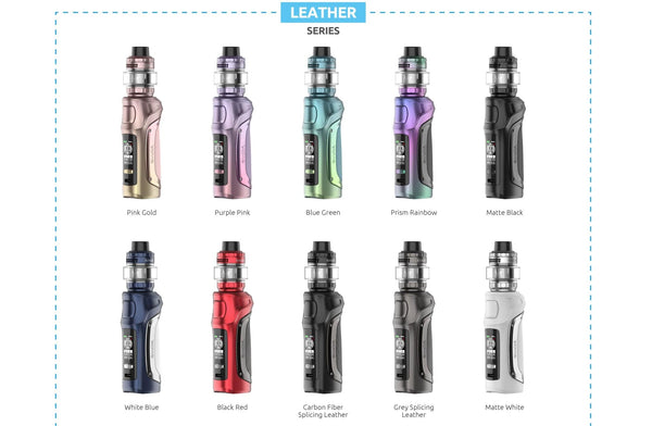SMOK MAG Solo Starter Kit hardware with sleek black design, featuring a compact mod and tank for vaping.