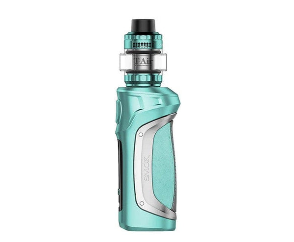 SMOK MAG Solo Starter Kit hardware with sleek black design, featuring a compact mod and matching tank for vaping.