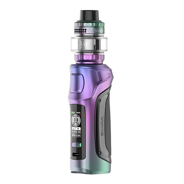 SMOK MAG Solo Starter Kit hardware with sleek black design, featuring the mod and tank for vaping.