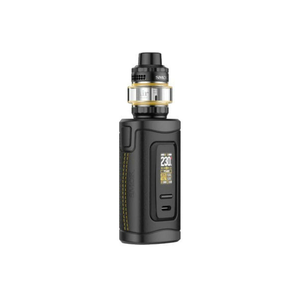 SMOK Morph 3 Starter Kit hardware with sleek design, featuring the device and accessories for vaping.