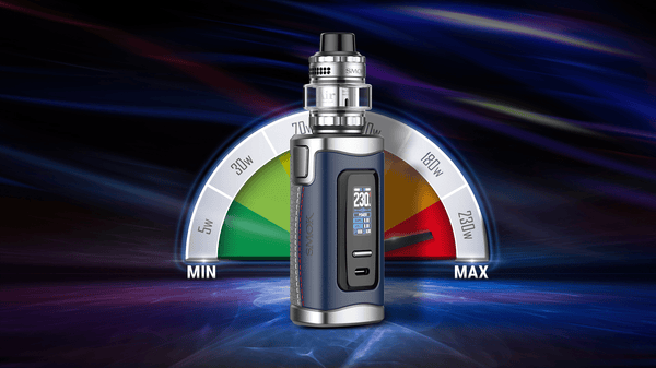 SMOK Morph 3 Starter Kit hardware with sleek mod and accessories, designed for vaping enthusiasts.