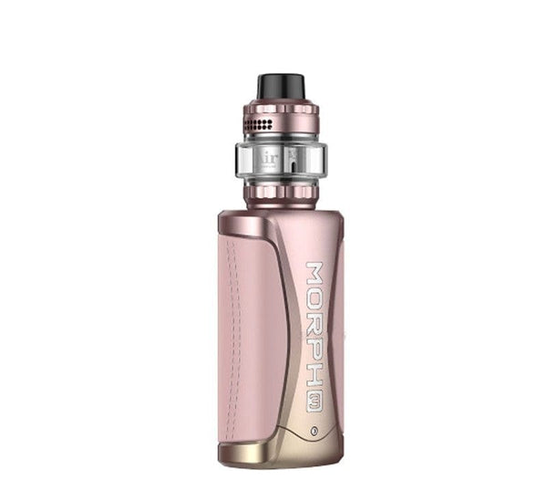 SMOK Morph 3 Starter Kit hardware with sleek design, featuring a compact mod and included accessories for vaping.