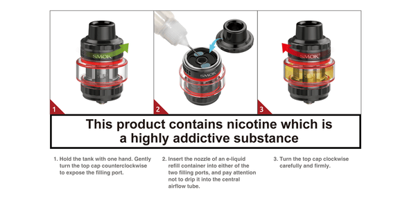 SMOK Morph 3 Starter Kit hardware with sleek black mod and matching tank, featuring digital display and adjustable airflow.