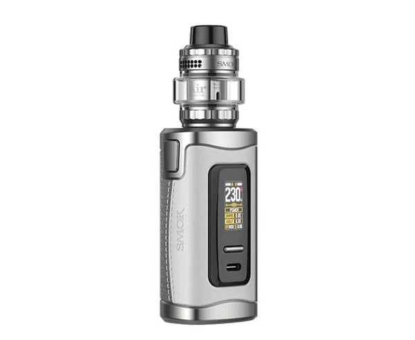 SMOK Morph 3 Starter Kit hardware with sleek design, including the mod and tank components, on a neutral background.