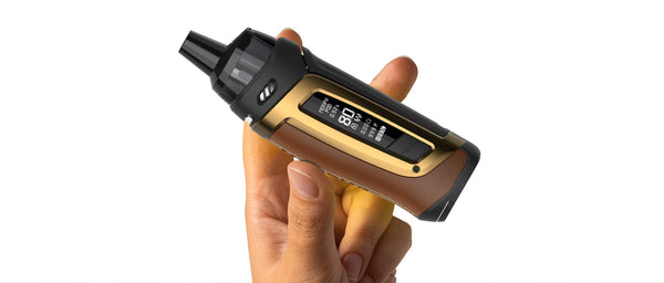 SMOK Morph S Pod-80 Kit hardware with sleek black design, adjustable airflow, and compact vape device for vaping.