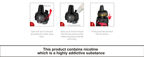 SMOK Morph S Pod-80 Kit hardware with sleek design, featuring the compact vaping device and included pod components.