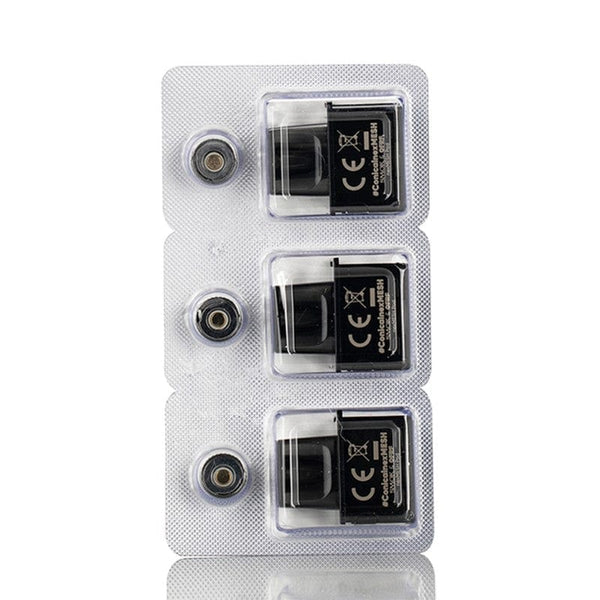 SMOK NexMesh replacement pods for vaping devices, shown in a close-up image highlighting the pod design and mouthpiece.