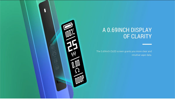 SMOK Nfix Pro 25W pod system hardware with sleek design and compact size for vaping convenience.