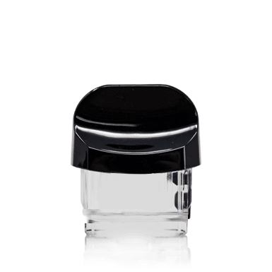 SMOK NORD 2 replacement vape pods showing clear mouthpiece and pod design for refillable e-liquid storage.