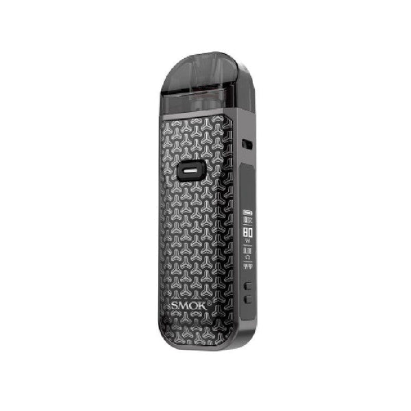 SMOK Nord 5 80W pod system vape device showing sleek black design with adjustable airflow and compact hardware build.