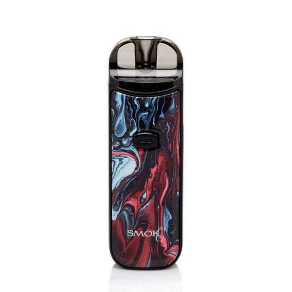 SMOK NORD 50W Pod Kit hardware with sleek design, featuring a compact device and removable pod for vaping.