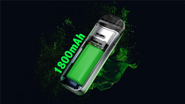 SMOK NORD 50W Pod Kit with sleek design and refillable pod, showcasing the compact vape hardware for vaping enthusiasts.