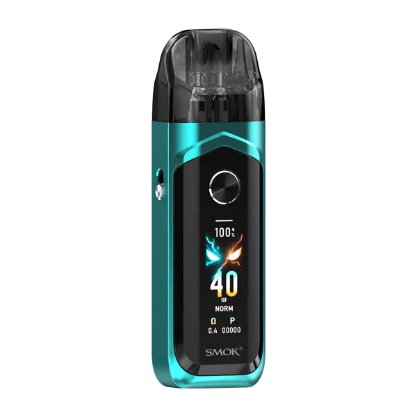 SMOK Nord 6 80W pod kit showing the compact device with mouthpiece, buttons, and adjustable airflow on a neutral background.