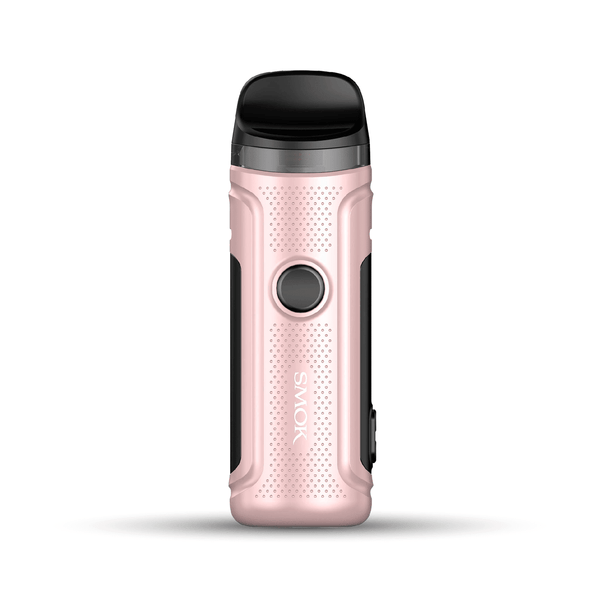 SMOK NORD C 50W Pod Kit with sleek black hardware, compact design, and replaceable pod system for vaping.