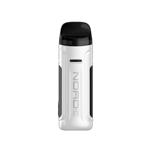 SMOK NORD C 50W Pod Kit showing the compact device with a sleek design and replaceable pod for vaping.