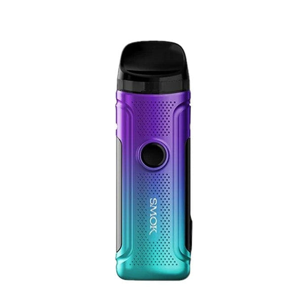 SMOK NORD C 50W Pod Kit displaying a compact black vape device with pod cartridge and adjustable wattage buttons.