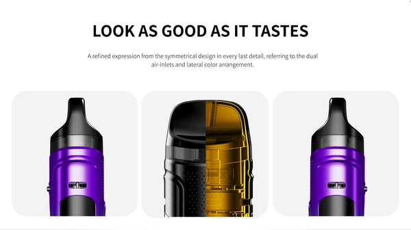 SMOK NORD C 50W Pod Kit with sleek black hardware, featuring a compact design and replaceable pod for vaping.