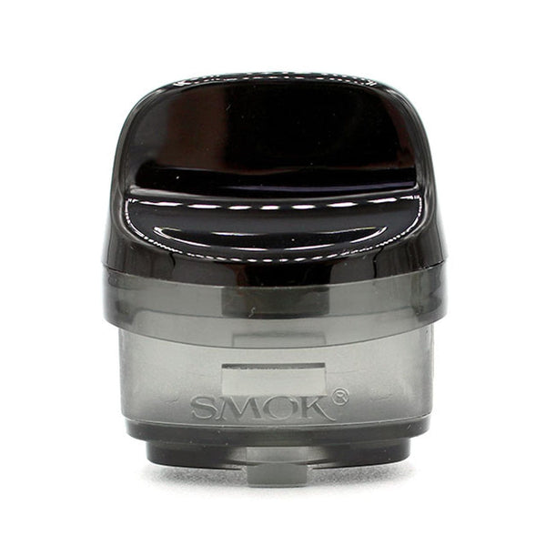 SMOK Nord C replacement pods for vaping device, clear plastic with mouthpiece, showcasing hardware design and filling port.