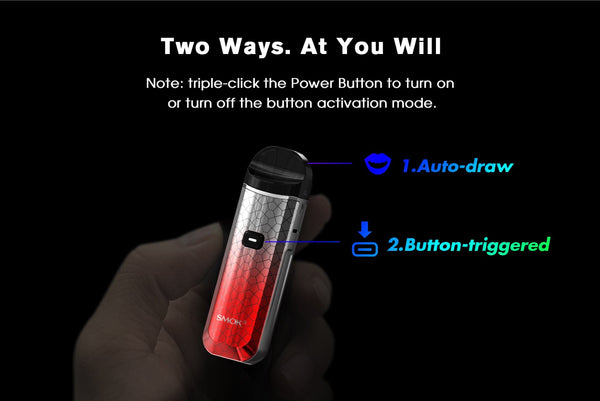 SMOK NORD PRO 25W pod kit featuring a sleek hardware design with a compact, portable e-cigarette device.