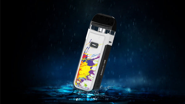 SMOK NORD X 60W pod system device showing sleek design and adjustable airflow on the hardware.
