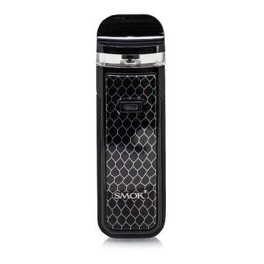 SMOK NORD X 60W pod system vape device with sleek design and adjustable wattage on the hardware display.
