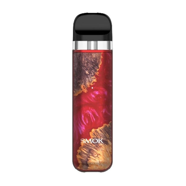 SMOK Novo 2 pod system vape part showing the compact device with mouthpiece and refillable pod for vaping.