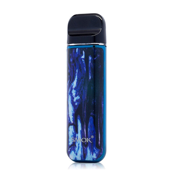 SMOK Novo 2 pod system vape part with sleek design and replacement pod, showing the compact portable device and mouthpiece.