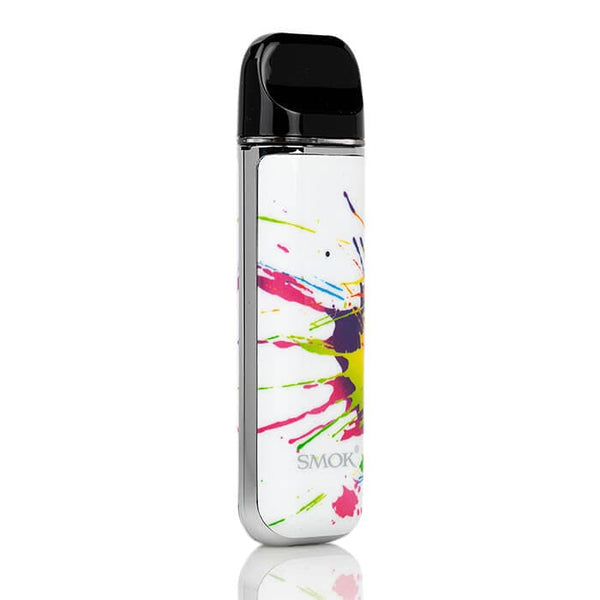 SMOK Novo 2 pod system vape part showing the compact device with mouthpiece and adjustable airflow ports.