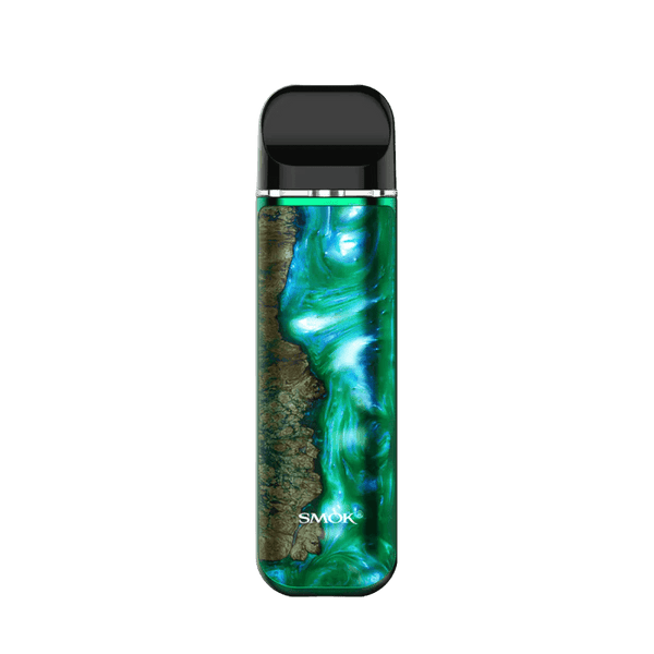 SMOK Novo 2 pod system vape part with sleek design, featuring a compact black device with removable pod for vaping.