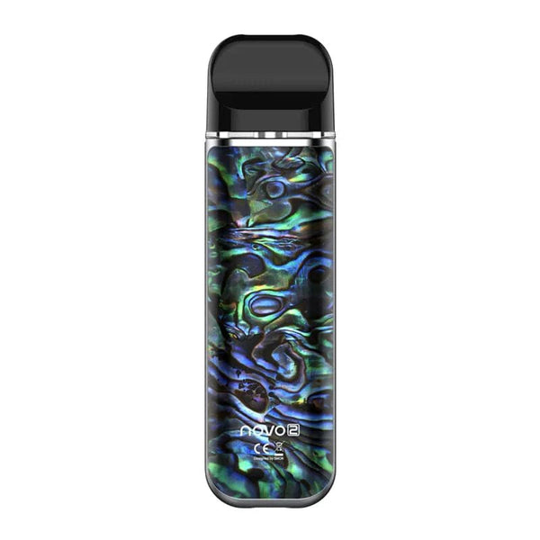 SMOK Novo 2 pod system vape part showing the compact device with mouthpiece and electronic components.