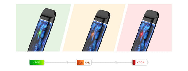 SMOK Novo 2 pod system vape part showing the compact device with mouthpiece and sleek design, ideal for vaping.